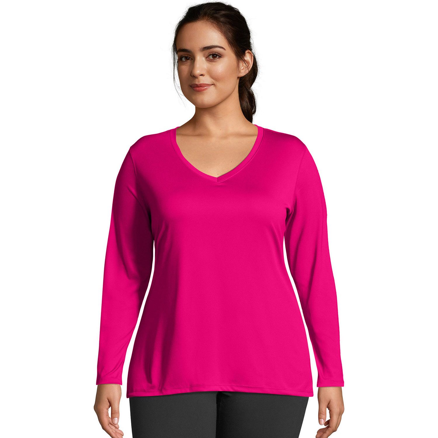 plus size long sleeve shirt