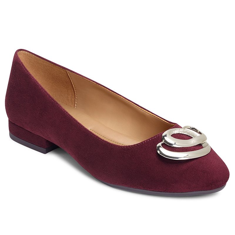 UPC 825073537204 product image for A2 by Aerosoles Women's Embellished Flats, Size: 8.5, Purple | upcitemdb.com