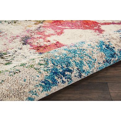 Nourison Celestial Tufted Splatter Geometric Rug
