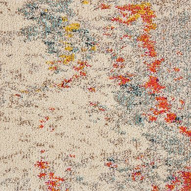 Nourison Celestial Tufted Splatter Geometric Rug
