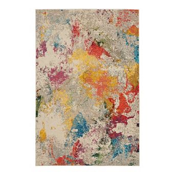Nourison Celestial Tufted Splatter Geometric Rug