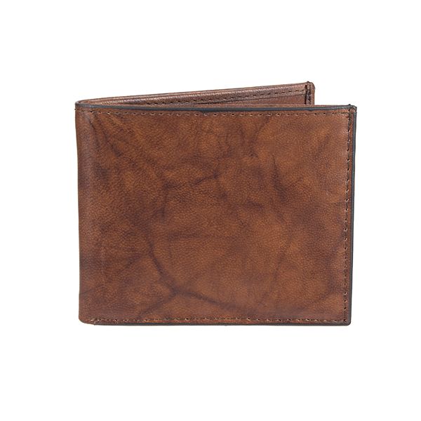 Men's Croft & Barrow&reg; RFID-Blocking Wallet - Brown