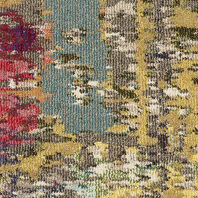 Nourison Celestial Distressed Abstract Rug