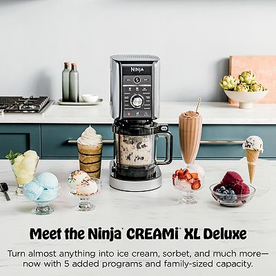 Ninja CREAMi Deluxe 11-in-1 Ice Cream & Frozen Treat Maker