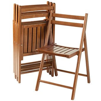 Winsome Robin Folding Chair 4 pc Set