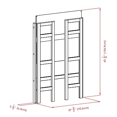 Winsome Torino Storage Cabinet & Baskets 3-piece Set