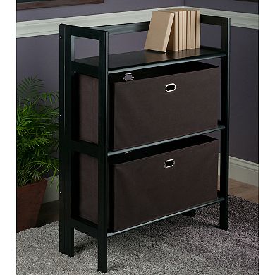 Winsome Torino Storage Cabinet & Baskets 3-piece Set