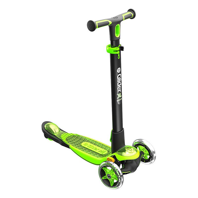 UPC 816661020642 product image for Yvolution Y-Glider XL Deluxe 4.0 Scooter - Green | upcitemdb.com