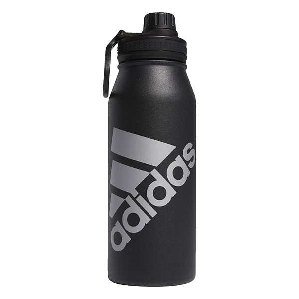 Off-White Thermos Water Bottle Silver