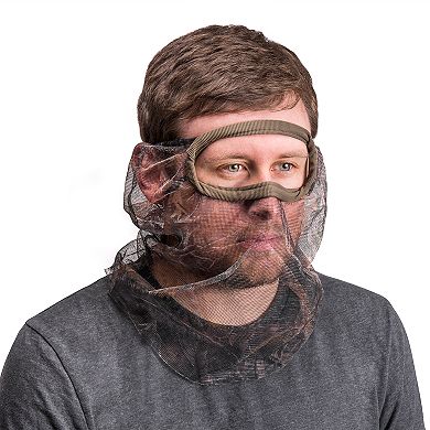 Men's MUK LUKS QuietWear 3/4 Wire Frame Mesh Facemask