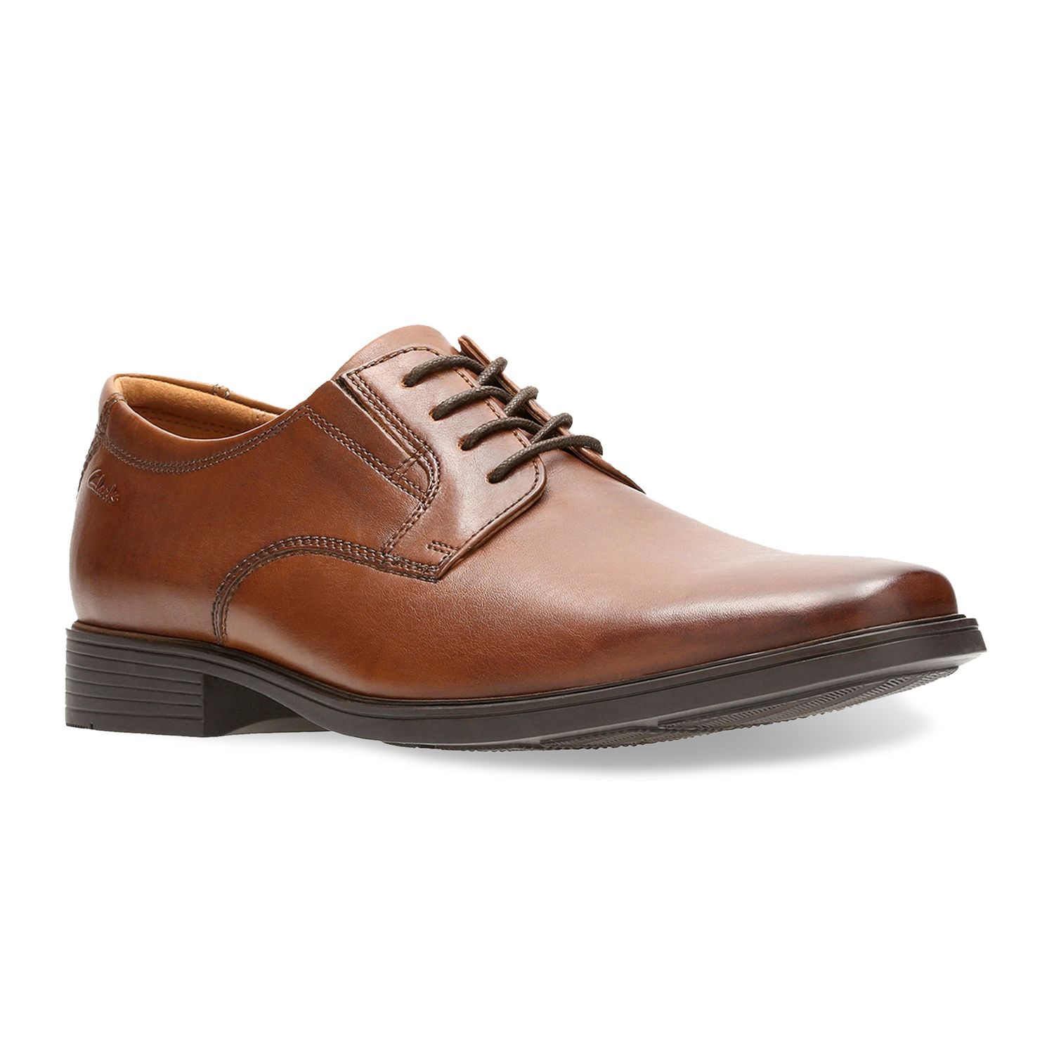 brown brogues clarks