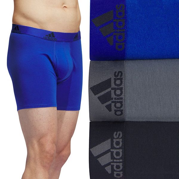 Men s adidas 3 pack Cotton Stretch Boxer Briefs