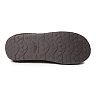 Men's Dearfoams Microsuede Clog with Whipstitch Detail