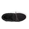 Men's Dearfoams Whipstitch Trim Microsuede Moccasin Slippers