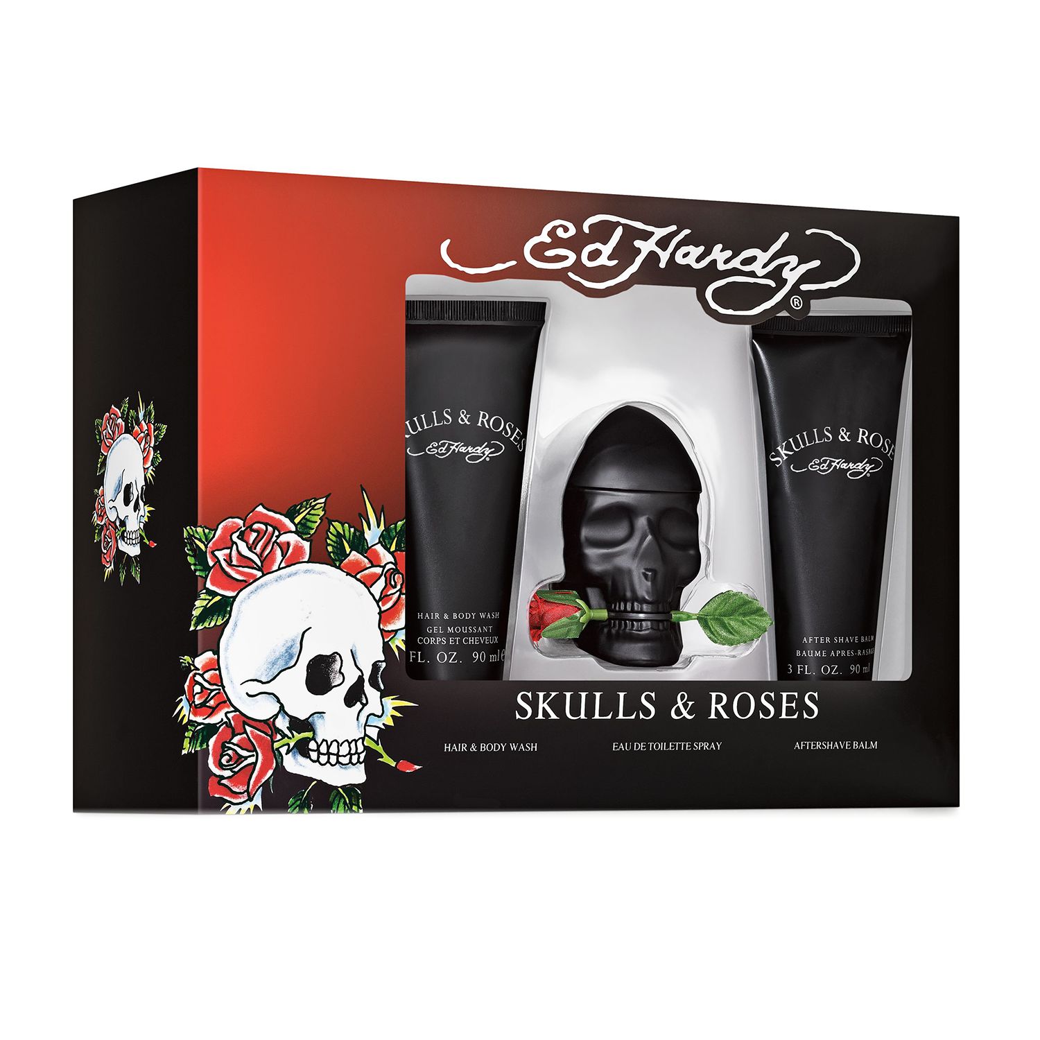 ed hardy red skull cologne