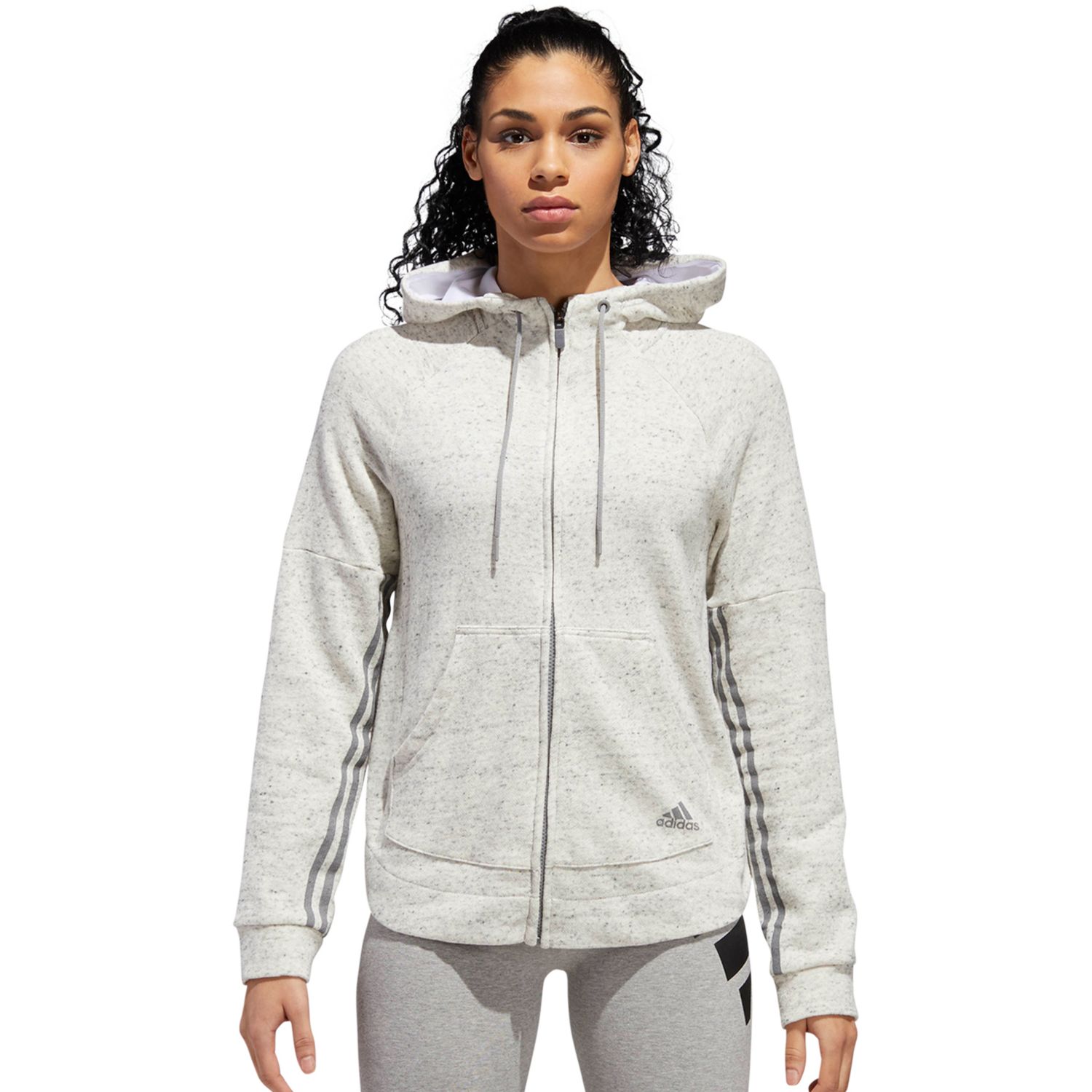 womens adidas zip hoodie