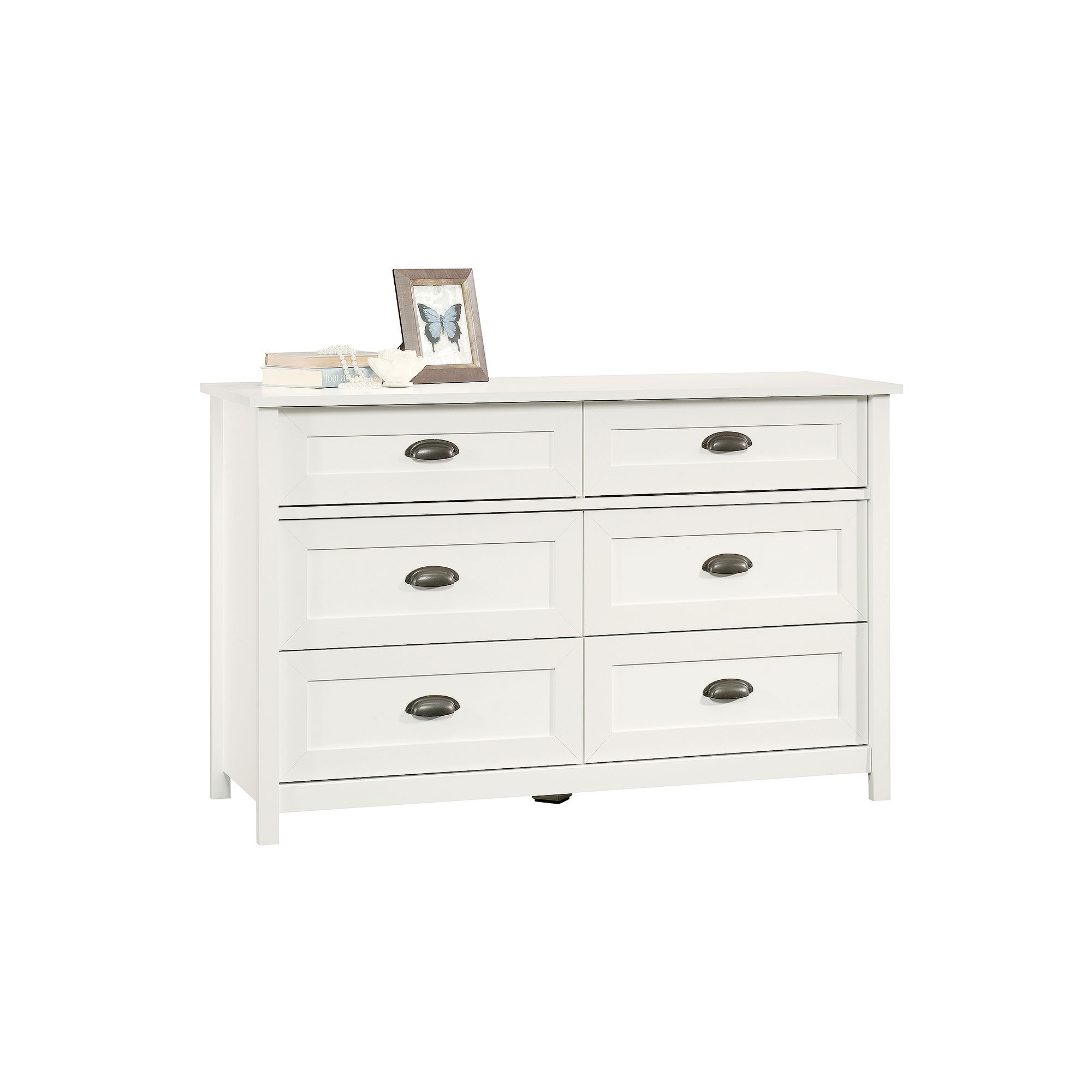 Sauder County Line Dresser, Soft White