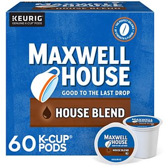 Maxwell House House Blend Coffee, Keurig® K-Cup® Pods, Medium Roast, 60 Count