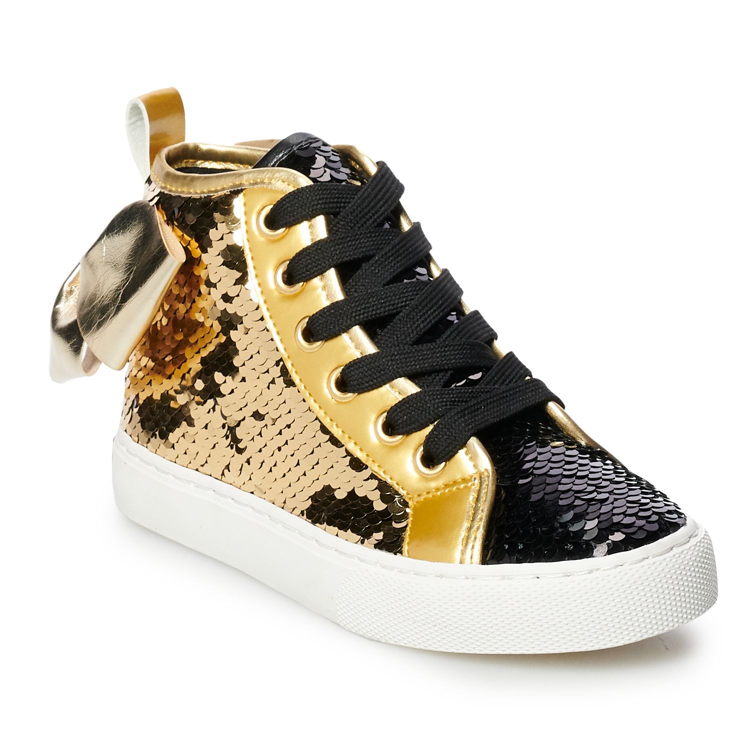 kohls gold shoes