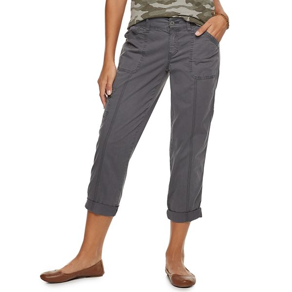 Petite Sonoma Goods For Life® Ultra Comfort Waistband Utility Capris