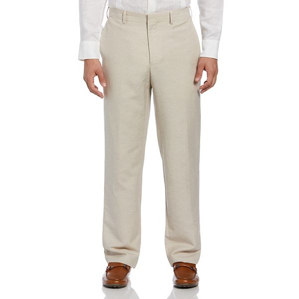 Men's Cubavera Classic-Fit Linen-Blend Flat-Front Suit Pants