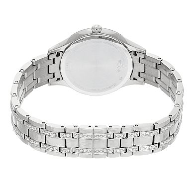 Bulova Women's Crystal Watch & Bracelet Set - 96X145