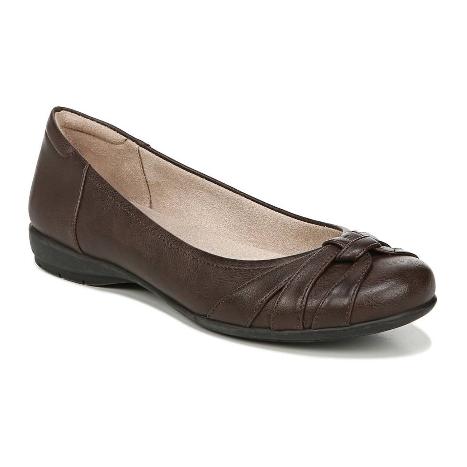 natural soul ballet flats