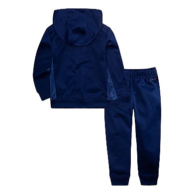 Baby Boy Nike 2-Piece Therma Zip Logo Hoodie & Pants Set