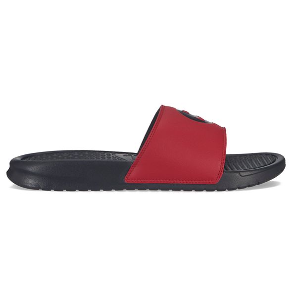 smiley face nike slides