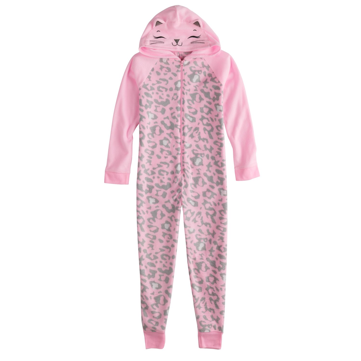 fleece footless pajamas