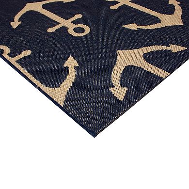 Gertmenian Paseo Maritime Indoor/Outdoor Rug