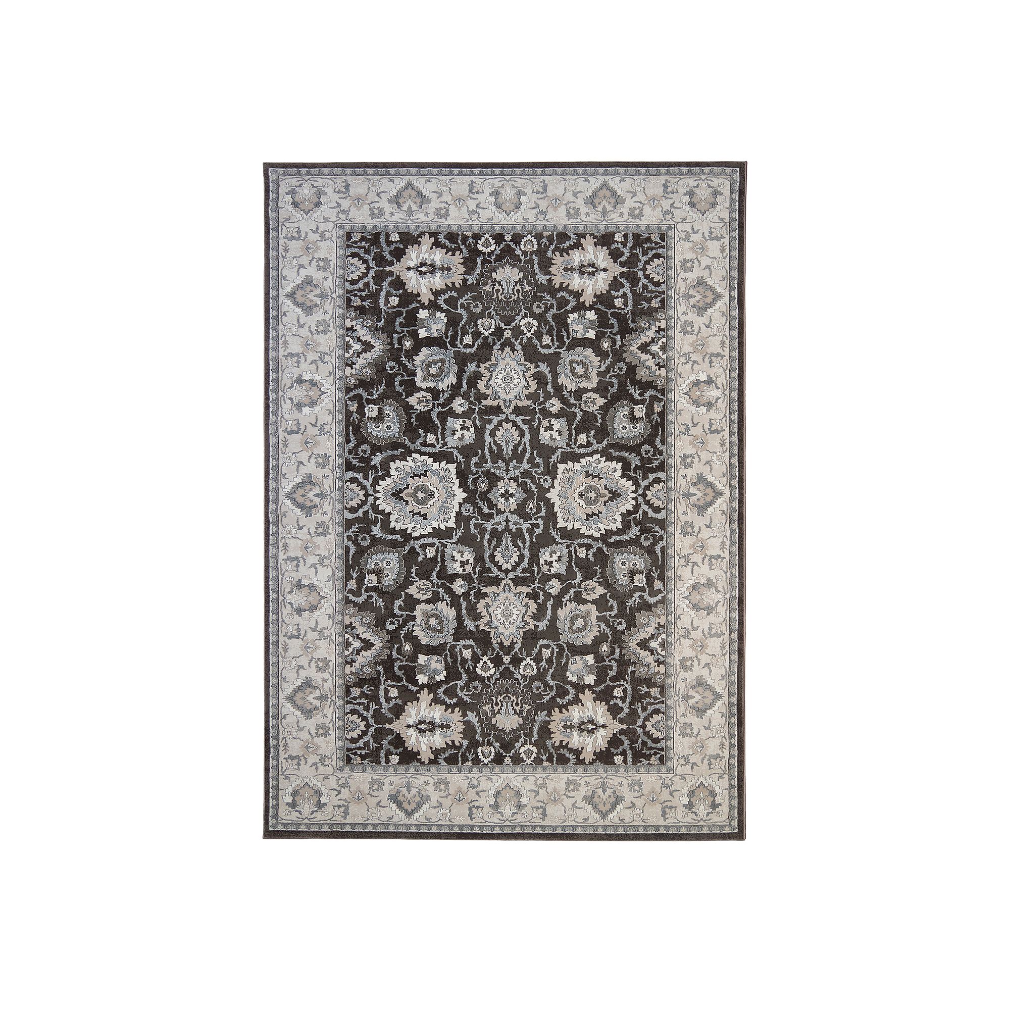 Gertmenian Avenue 33 Majestic Welton Framed Rug, Brown