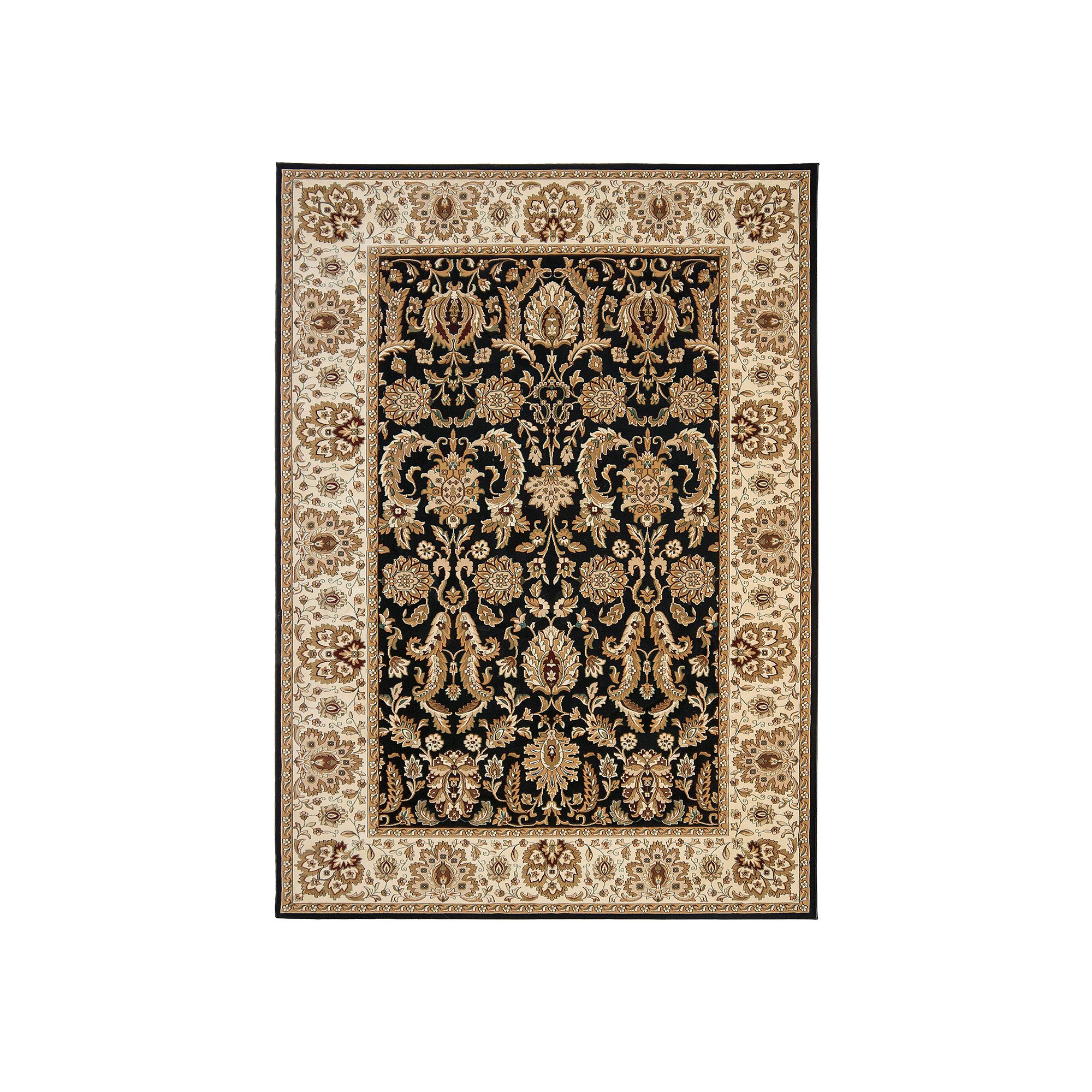 Gertmenian Avenue 33 Majestic Danby Framed Rug, Black