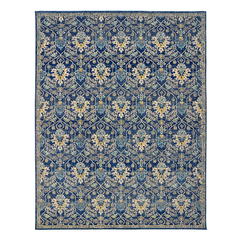 Gertmenian Avenue 33 Scanda Marlowe Geometric Floral Rug, Multicolor, 5X7 Ft