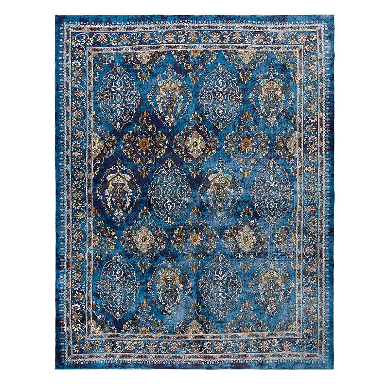 Gertmenian Brea Annet Area Rug, Blue, 5X7 Ft