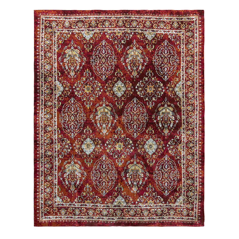 Gertmenian Brea Annet Area Rug, Red, 6.5X9.5 Ft