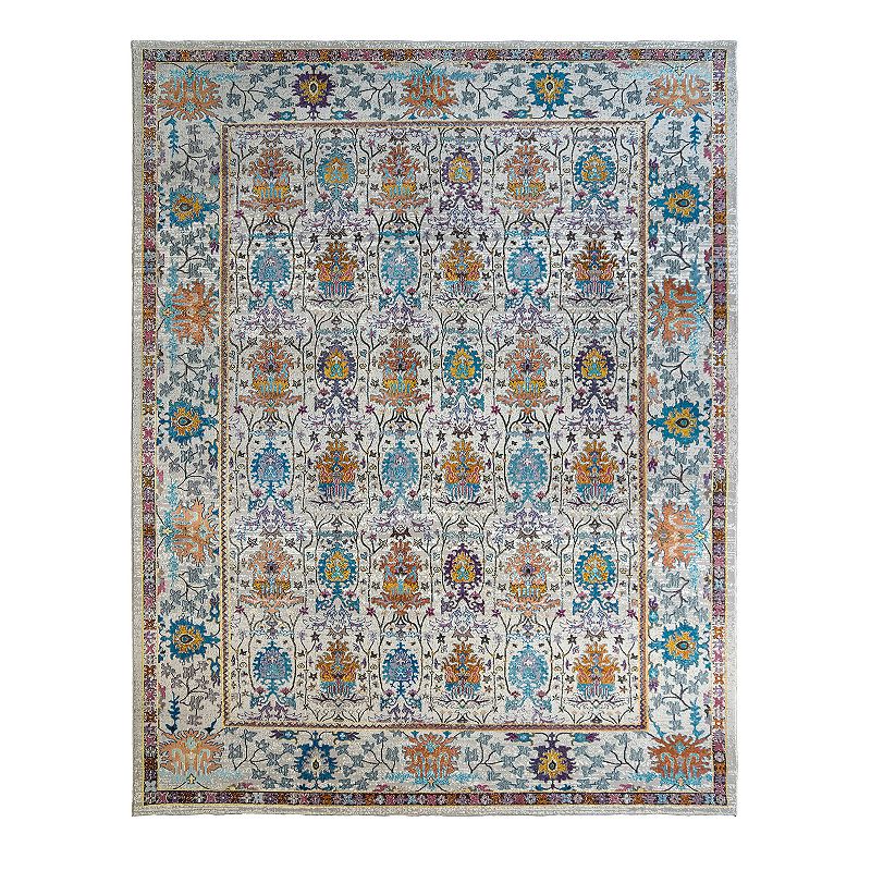 Gertmenian Avenue 33 Brea Radnor Framed Rug, Multicolor, 7.5X10 Ft