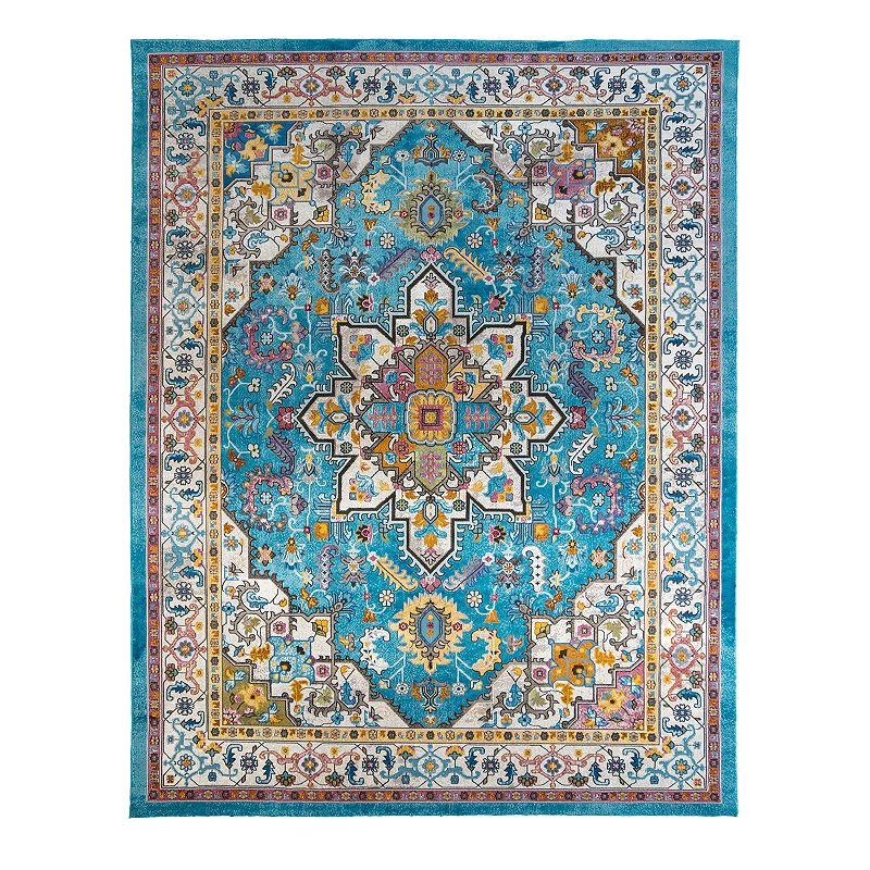 Gertmenian Brea Kerris Area Rug, Multicolor, 5X7 Ft