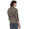 Juniors' American Rag Floral Embroidered Utility Jacket 