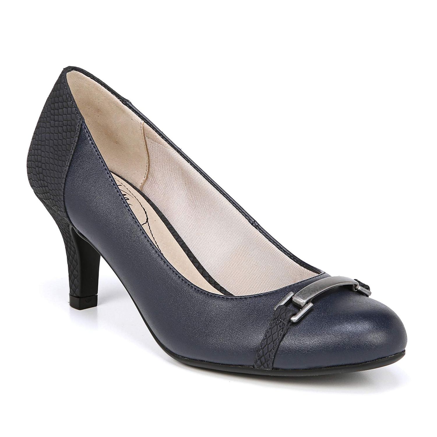 lifestride navy heels
