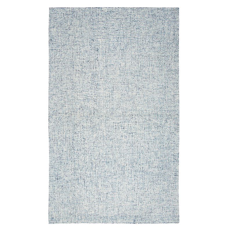Rizzy Home Alexander Brindleton Tweed Rug, Blue, 3X5 Ft