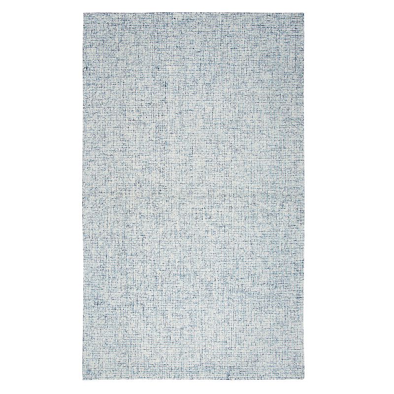 Rizzy Home Alexander Brindleton Tweed Rug, Blue, 3X5 Ft