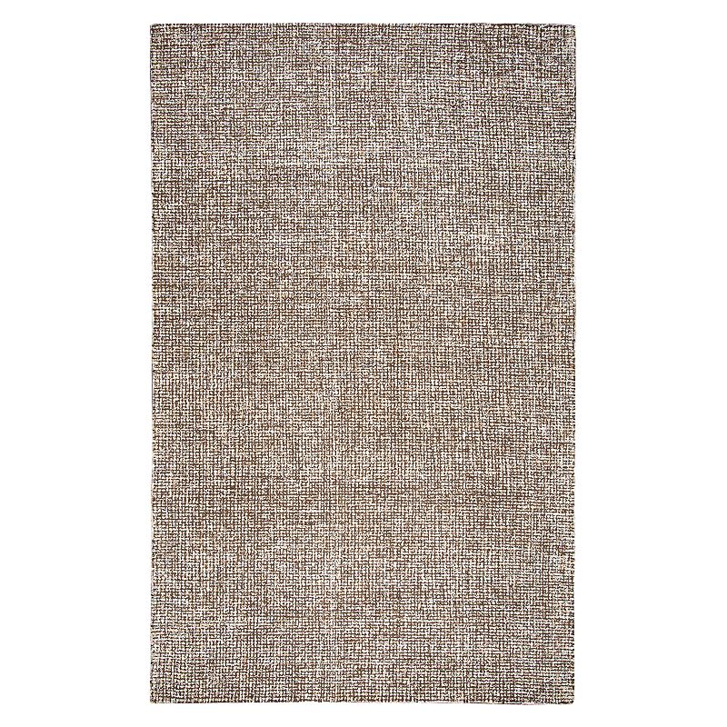 Rizzy Home Alexander Brindleton Tweed Rug, Brown, 3X5 Ft