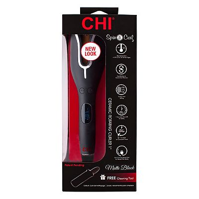 CHI Spin & Curl Ceramic outlets Rotating Curler