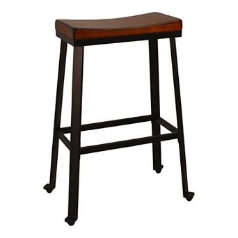 Carolina Living Thea Saddle Bar Stool