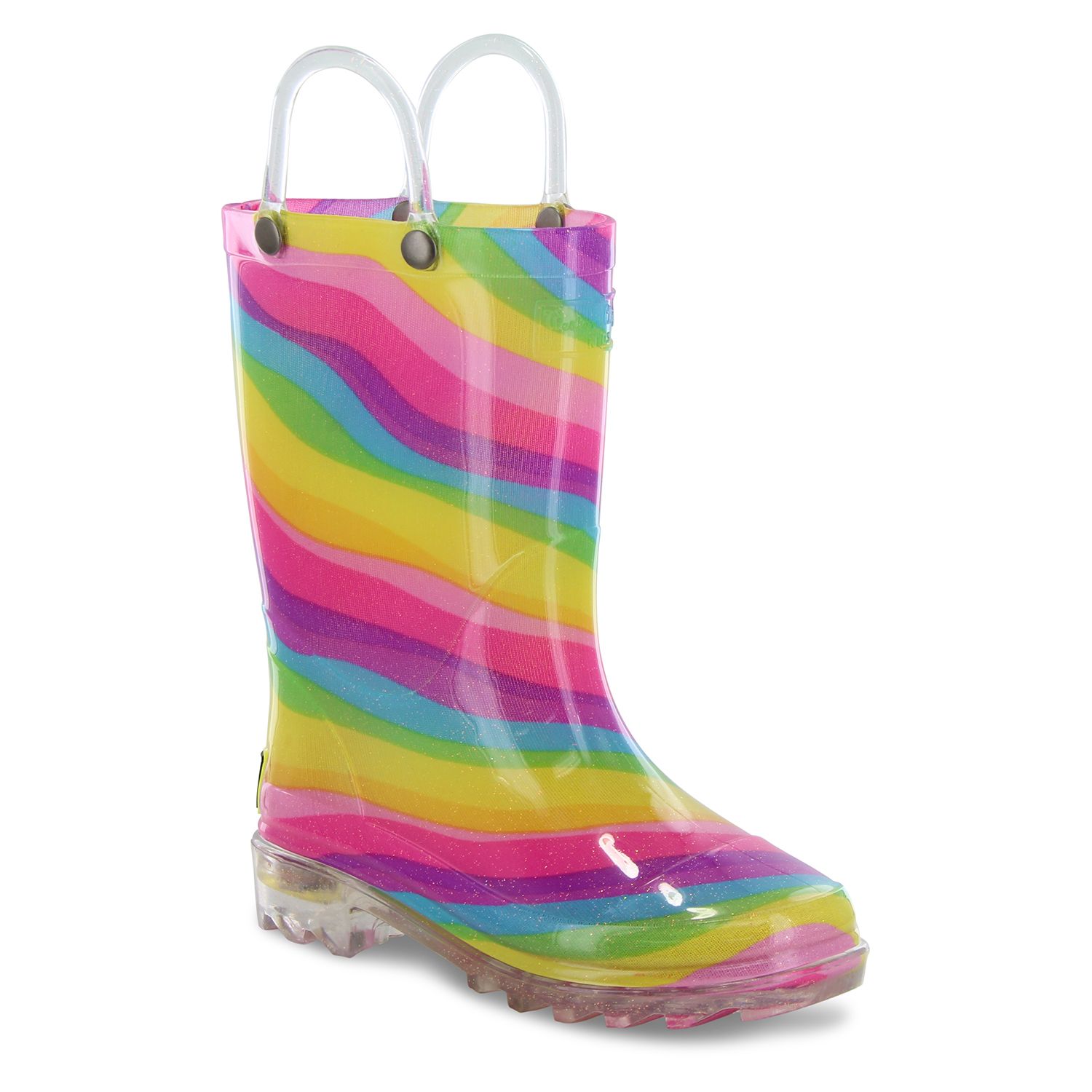 rainbow boots for girls