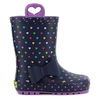 Western Chief Heart Parade Girls' Waterproof Rain Boots