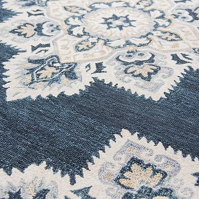 Rizzy Home Alina Resonant Collection Medallion Rug 