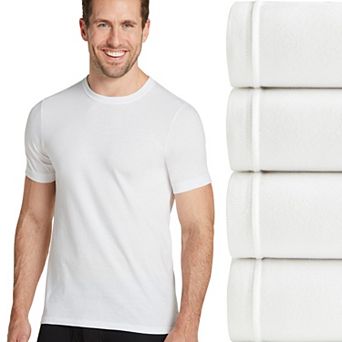 Men's Jockey® 3+1 Bonus Pack Classic StayCool+ Crewneck Undershirt