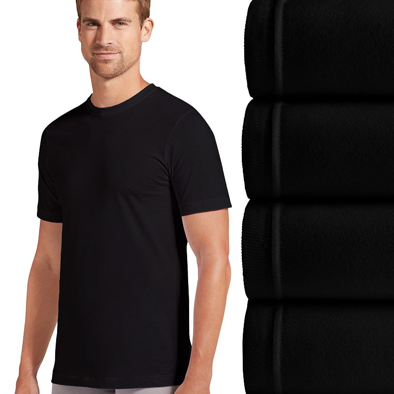 Men's Jockey® Classic 3-pack +1 Bonus StayCool+ Crewneck Tees, 